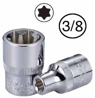 LLAVE DADO CROSSMAN 3/8 DR P/TORNILLO TORX HEMBRA E8 # 99-733