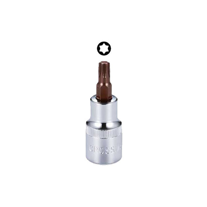 LLAVE DADO CROSSMAN 3/8 DR TORX T-25 # 97-143(OF)