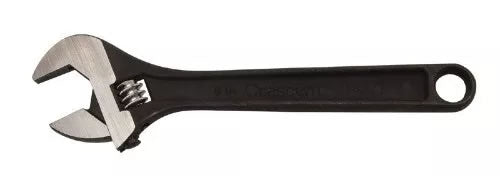 Llave Francesa Stanley Negra # 89-045La - 6"(Of)