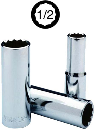 LLAVE DADO LARGO STANLEY 12 PTA 1/2 DR -1.1/16  #86490(OF)