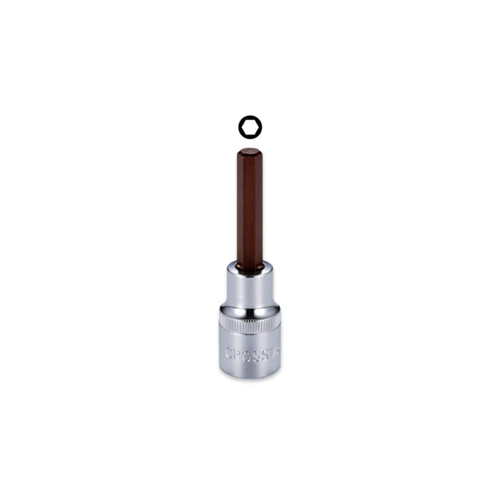 LLAVE DADO CROSSMAN 1/2 DR PUNTA HEX. LARGA  3MM #99118
