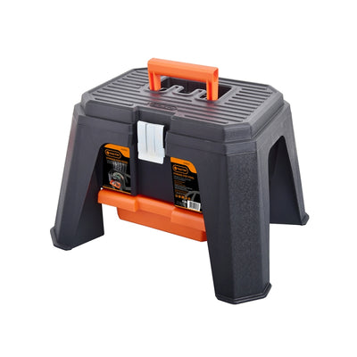CAJA HERRAMIENTAS TACTIX TIPO BANCO #320352  PLAST. 51X38X33 CM(OF)