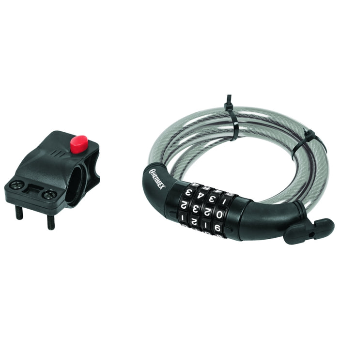 CANDADO DE CABLE HERMEX-TRUPER DE COMBINACION 10MM # CB-10C  (43925)