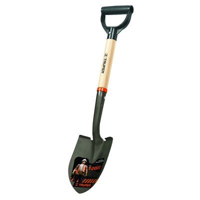 PALA TRUPER CAJUELERA REDONDA M/MADERA PUNO Y #TR-BY  (17193)