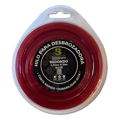 HILO PARA ORILLADORA BONHOEFFER REDONDO 2,7 MM 15 MT. # BON-TLINE-006
