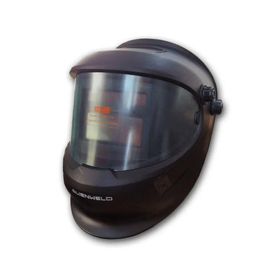 SOLDADORA ALIENWELD MIG FLUX CORE #XM120 + MASCARA ALIENWELD AVX-1  (OF)