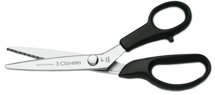 TIJERA TRES CLAVELES # 125 - 9   ZIG ZAG  PROFESIONAL(OF)