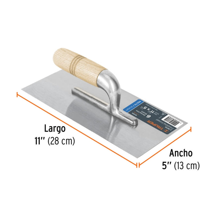 PLANCHUELO TRUPER LISO 11 X 5 M/MADERA # LLM-6L  (15406)