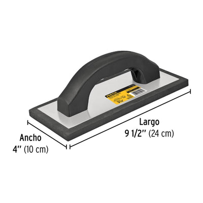 FRAGUADOR PRETUL (TRUPER) DE HULE 9.1/2 X 4 M/PLASTICO # FL-9NP  (25074)