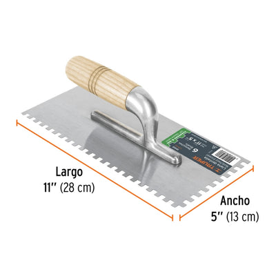 PLANCHUELO TRUPER DENTADO 11 X 5 M/MADERA #LLM-6C  (15410)