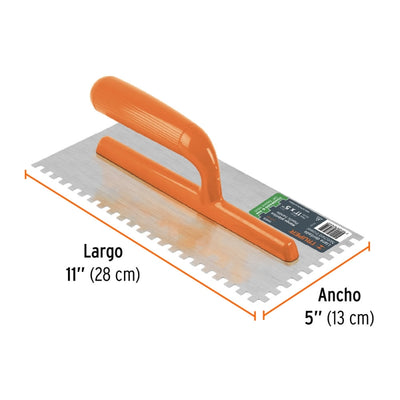 PLANCHUELO TRUPER DENTADO 11 X 5 M/PLASTICO #LLP-6C  (15413)