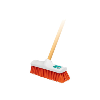 ESCOBILLON ASEO KLINTEK (TRUPER) CERDAS RIGIDAS M/MADERA # CEPI-30  (57034)
