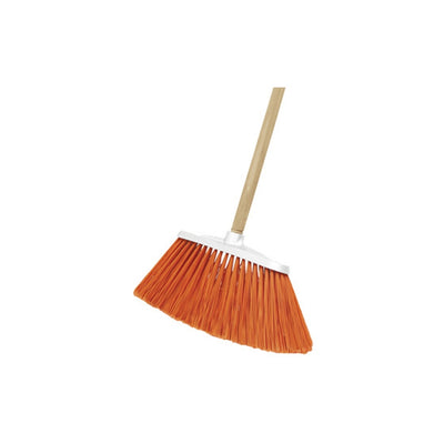 ESCOBA KLINTEK (TRUPER) T/CEPILLO CERDAS PVC C/MANGO MADERA # ES-140C  (57053)
