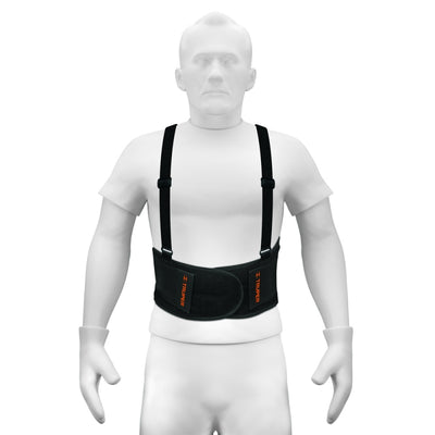 FAJA LUMBAR TRUPER AJUSTABLE DE MALLA  MEDIANA # FAJA-MV  (11965)