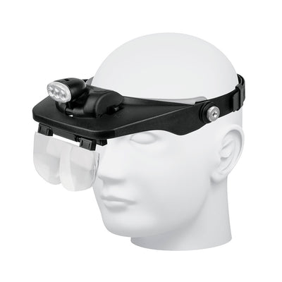 CINTILLO LUPA CON LUZ LED PRETUL (TRUPER) # OVIS-3P  (26019)
