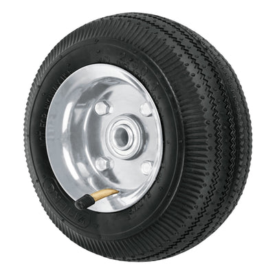 RUEDA COMPLETA FIERO (TRUPER) LIGERA C/EJE LATERAL, DIAMETRO 8 # LLN-8L  (45901)