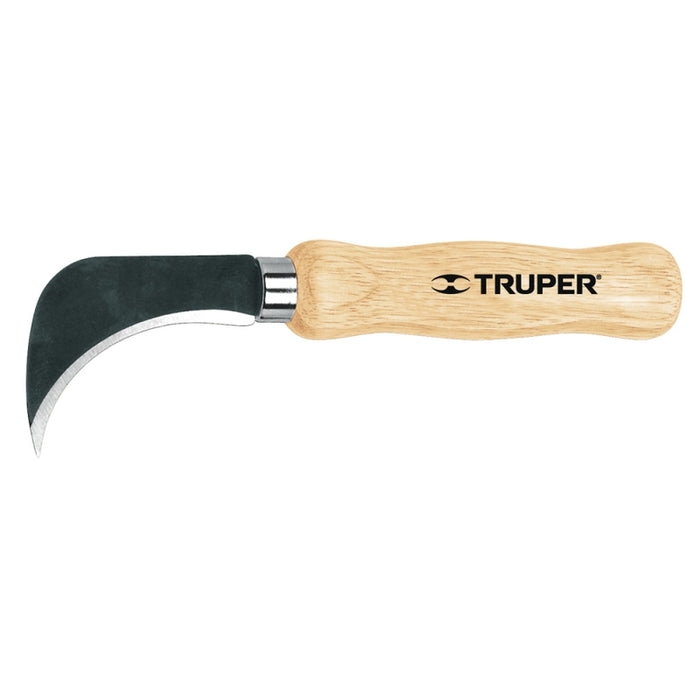 CUCHILLO TRUPER CURVO P/LINOLEO 8 # NL-8  (14462)