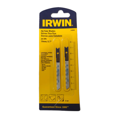 SIERRA CALAR METAL IRWIN JGO.2 PZAS. # IW14069  70 MM X 24 DIES(OF)