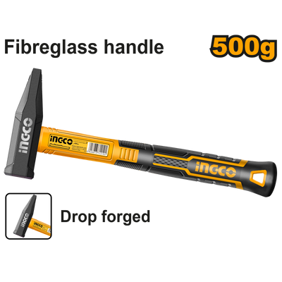 MARTILLO HOJALATERO INGCO  M/FIBRA  VIDRIO 500 GRS # HMH8180500(OF)
