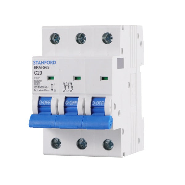 Interruptor Automático 6KA C. 3X25A(12) (4/60) STANFORD