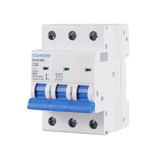 Interruptor Automático 6KA C. 3X50A(8) (4/60) STANFORD
