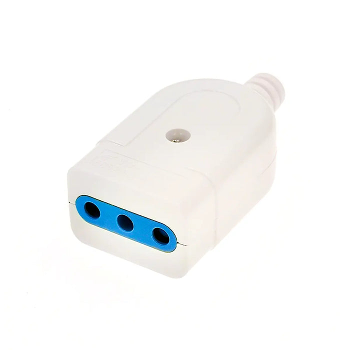 Enchufe Hembra 10A 250V Balnco STANFORD