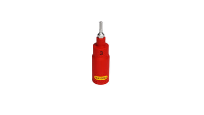 Dado Allen []1/2 4Mm Corto Vde 1000V(11180004)