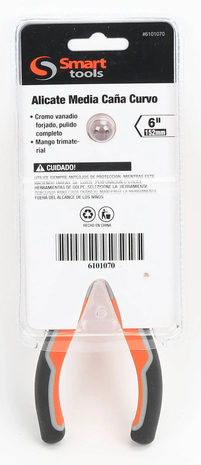 ALICATE PUNTA CURVA DE 6 CR/V