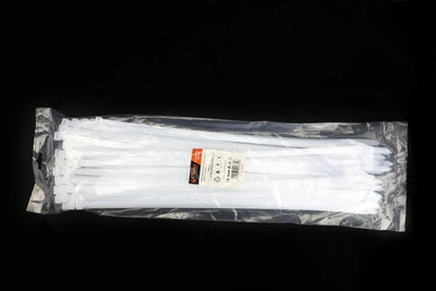 AMARRA PLASTICA BLANCA 8.8 x 500 mm x 100 unidades