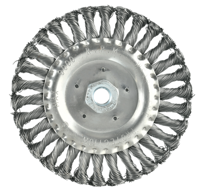 Grata Circular Acero Trenzado 6" M14X2