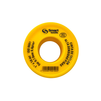 TEFLON (ROLLO) 1 X 10 MT AMARILLO P/GAS
