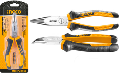 ALICATE INGCO - 160 MM /6 PUNTA CURVA #HBNP08168