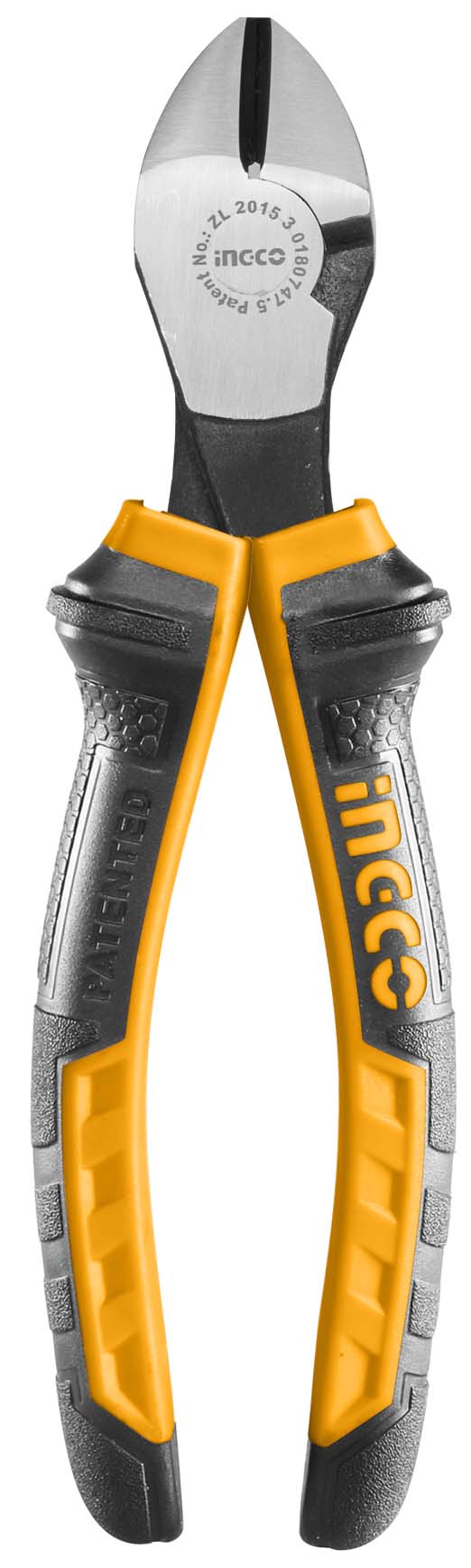 ALICATE INGCO REFORZADO -180 MM /7 CORTE DIAGONAL  # HHDCP08188