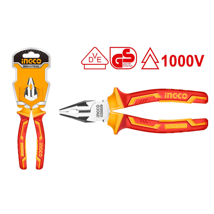 ALICATE INGCO UNIVERSAL INDUSTRIAL AISLADO 8 - 200MM #HICP28208