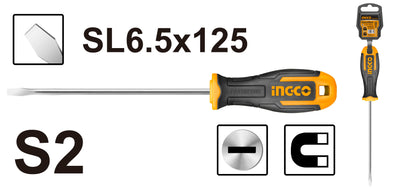 ATORNILLADOR INGCO CARPINTERO 6,5 x125 MM # HS686125(OF)