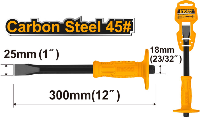 CINCEL INGCO CON GRIP 1 x 12 # HCCL082412