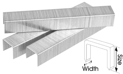 GRAPA INGCO  7/16   ANCHO 1,2 MM CAJA 1.000 PZAS # STS0212