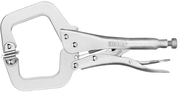 LLAVE CAIMAN INGCO 11" T/PRENSA "C"  TOMA ARTICULADA # HCCLW0211