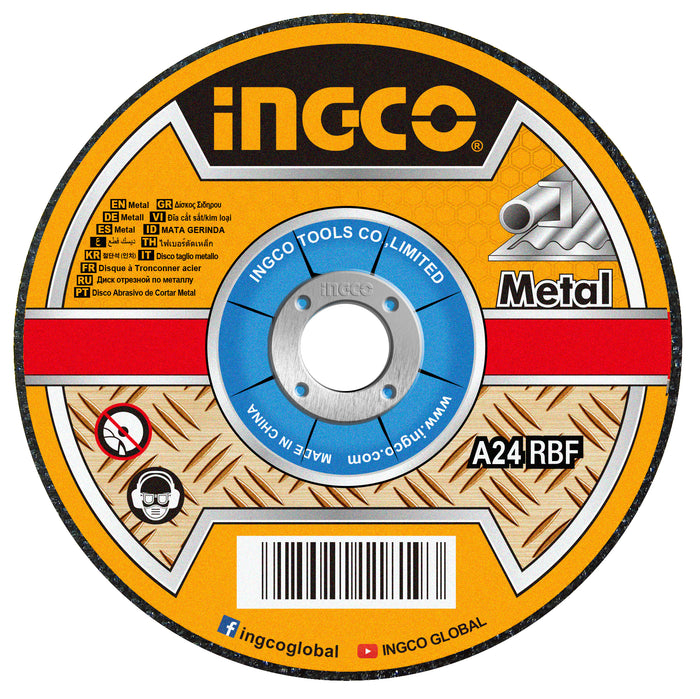 DISCO DESBASTE INGCO METAL  7 X 6.0 X 7/8 #MGD601801