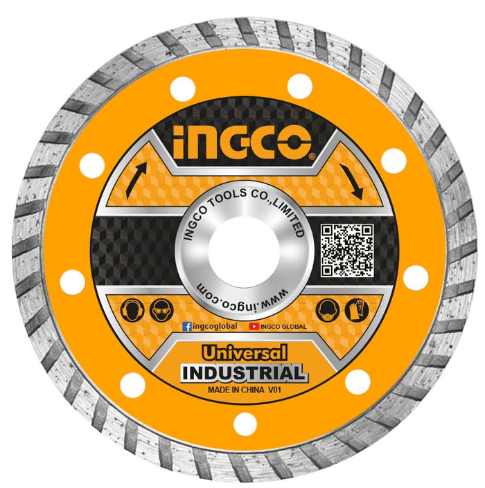 DISCO DIAMANTE TURBO INGCO  230 MM # DMD032301