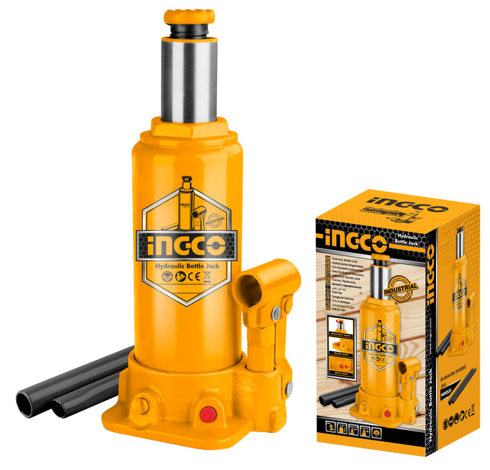 GATA GARAGE INGCO HIDRAULICA TIPO BOTELLA 6,0 TON #  HBJ602