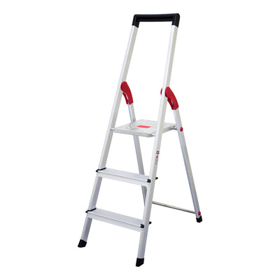 Escalera de Tijera Plataforma de Aluminio Magna Plus