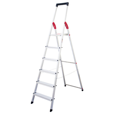 Escalera de Tijera Plataforma de Aluminio Magna Plus