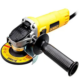 ESMERIL ANGULAR 4 1/2" 800W | INCLUYE (1) LLAVE, (1) GUARDA Y (1) DISCO DE DESBASTE DEWALT