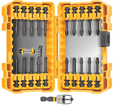 Set 22 Pzas Flextorq y Anillo Aluminio DEWALT