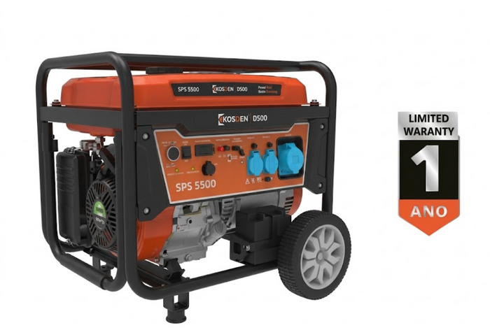 GENERADOR A GASOLINA MONOFASICO 220V 5500W CONEXION ATS ENERGEN