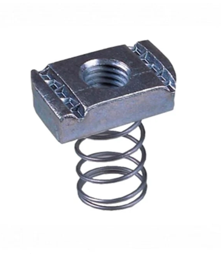 Tuerca Riel con Resorte INOX