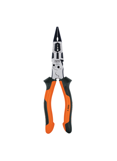 ALICATE MULTIUSO 8" PUNTA LARGA COMFORT GRIP TRUPER PMU-8PX