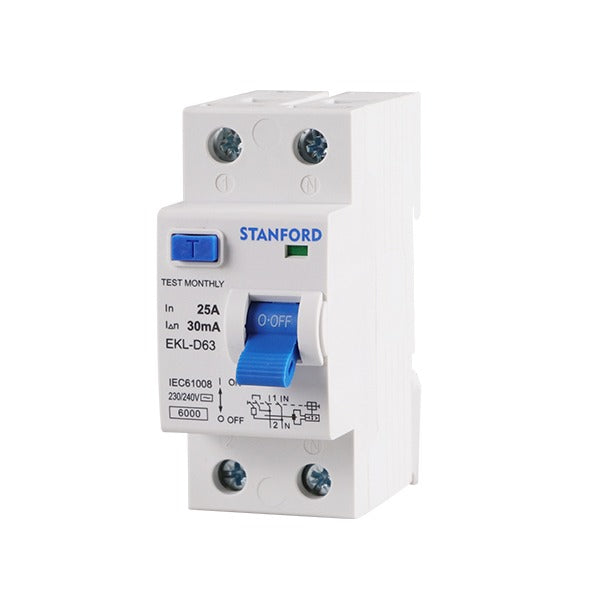 Interruptor Diferencial 2X25A 30MA(30) (4/60) STANFORD