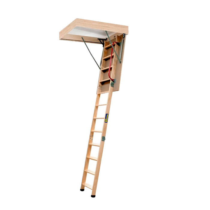 Escalera de Ático Plegable de Madera 150 kg - Magna Plus